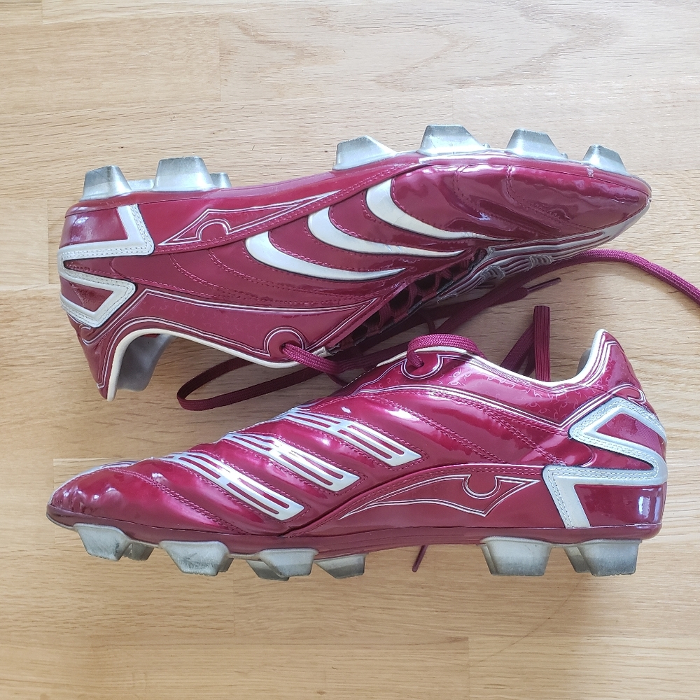 Adidas Predator Absolute Cardinal Red soccer cleats